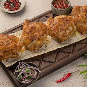 Шашлык из куриных бёдрышек