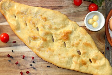 Лаваш тонкий горячий с маслом