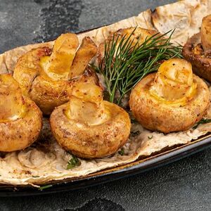 Запеченные грибы