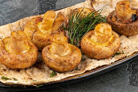 Запеченные грибы