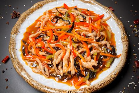 Свинина жареная со вкусом рыбы