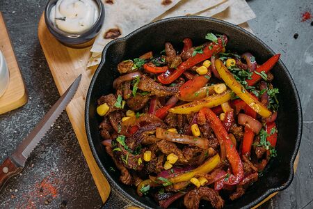 Фахитос с телятиной 