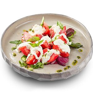 Страчателла с томатами