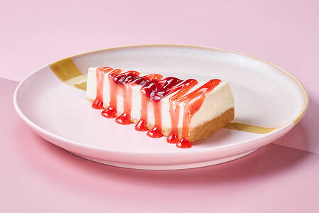 Чизкейк клубничный