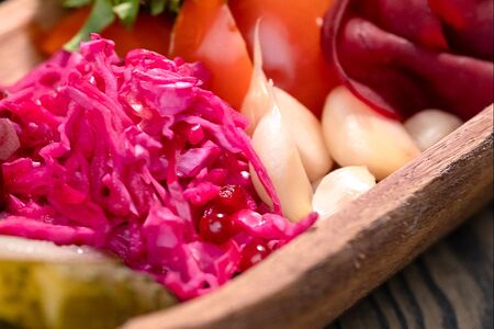 Ассорти домашних солений слабой соли