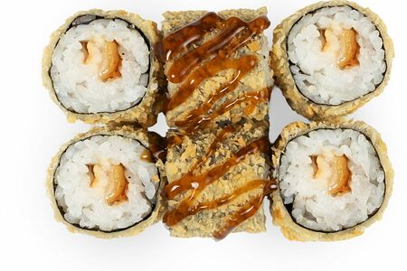 Сань-ролл темпура с угрем