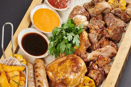 Мясное ассорти гриль