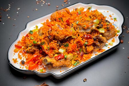 Свиные ребрышки в остро-хрустящей панировке