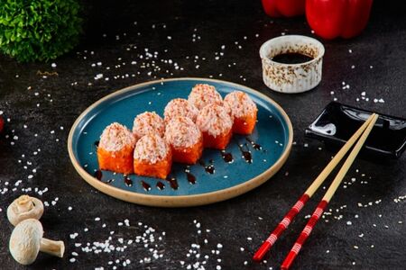 Ролл с крабом