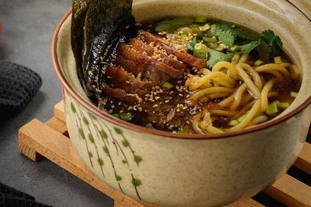 Рамен с уткой