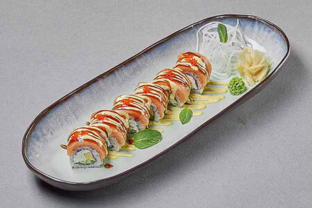 Ролл лосось манго пэшн