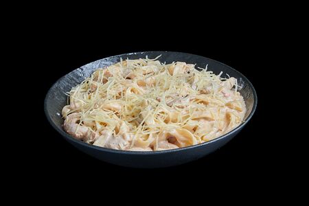 Паста Курица и грибы