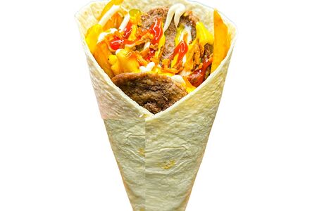 Рулле с говяжьими котлетками