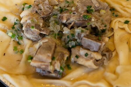 Бешбармак с говядиной