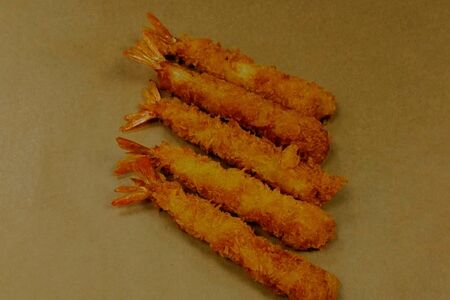 Креветки в панировке