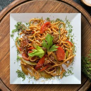 Жареный лагман