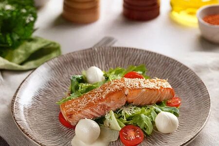 Горбуша а-ля Цезарь