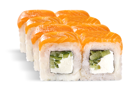 Ролл Филадельфия с огурцом