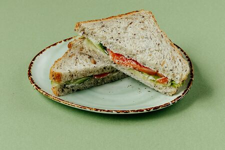 Сэндвич с сёмгой