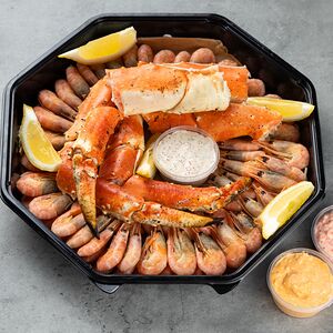 Сет Камчатский краб и Северная креветка