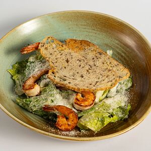 Цезарь с креветками