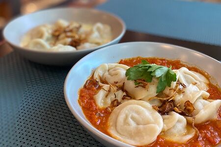 Пельмени в соусе