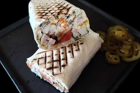 Шаурма острая с халапеньо