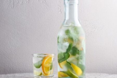 Цитрусовая вода негазированная