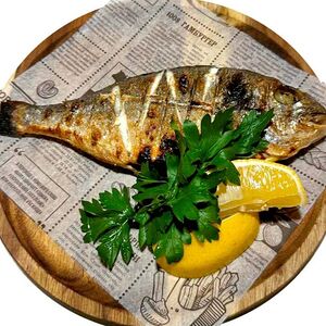 Дорадо на решётке целиком