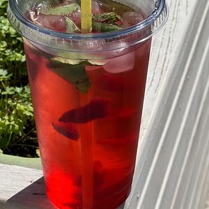 Лимонад домашний Малина и мята