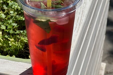 Лимонад домашний Малина и мята