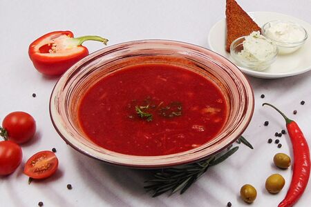 Борщ по-домашнему