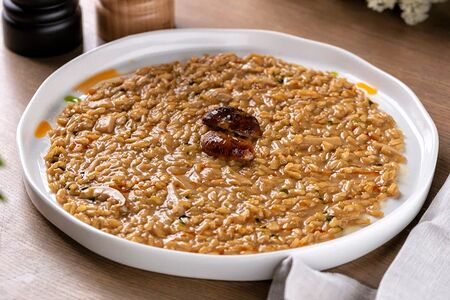 Ризотто с белыми грибами