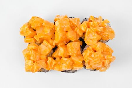 Хосомаки Spicy - тартар из тигровых креветок