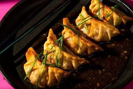 Японские пельмешки Гёдза с курицей