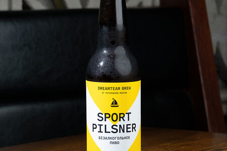 Пиво безалкогольное S-Port Pilsner