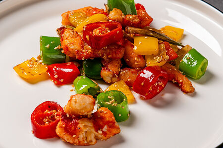 Краб в гонконгском стиле