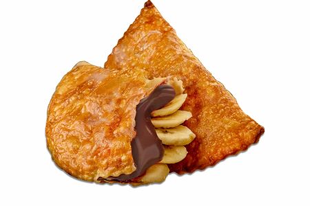 Чебурек с Нутеллой и бананом