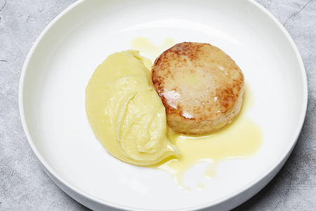 Котлета из индейки с картофельным пюре