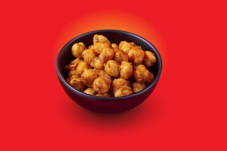 Жареный нут в специях