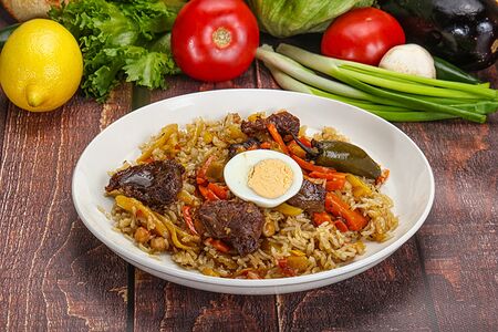 Узбекский плов