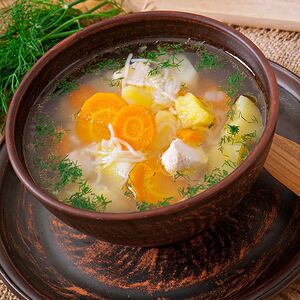 Суп-лапша куриная