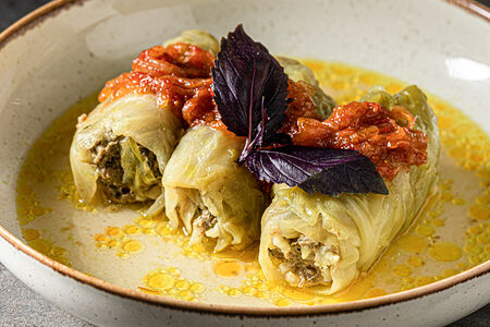 Голубцы с телятиной и бараниной