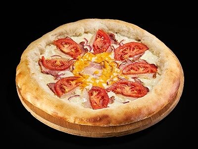 Пицца с беконом