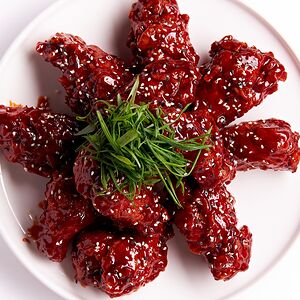 Ханчу с острым соусом