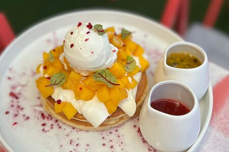 Суперманговые панкейки