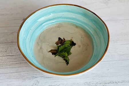 Суп-крем грибной