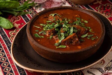 Острая говядина по-грузински