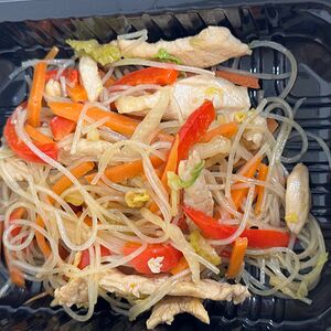 Фунчоза с курицей