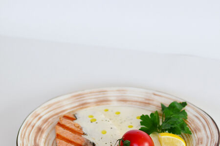 Стейк из лосося